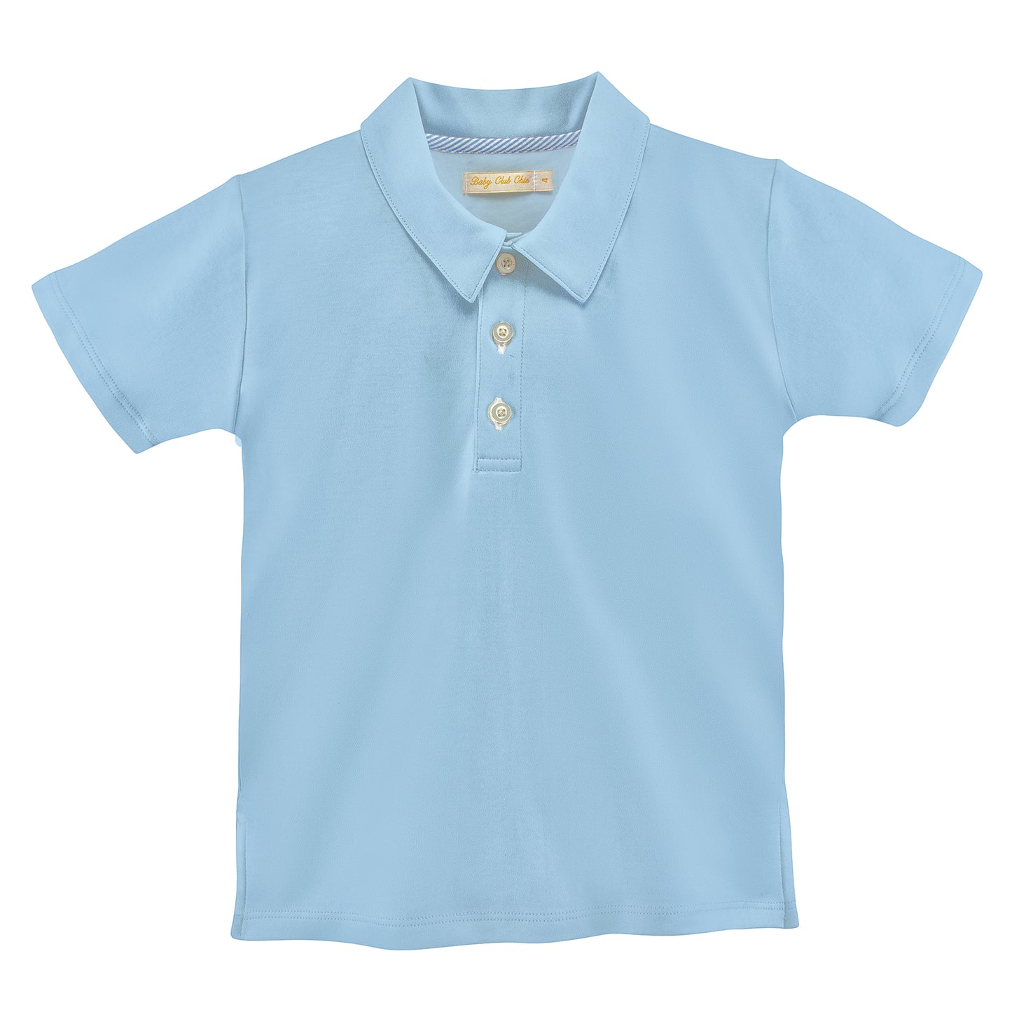 ice water solid t-shirt w/collar