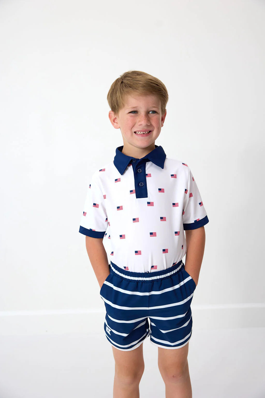 Old Glory Polo Shirt