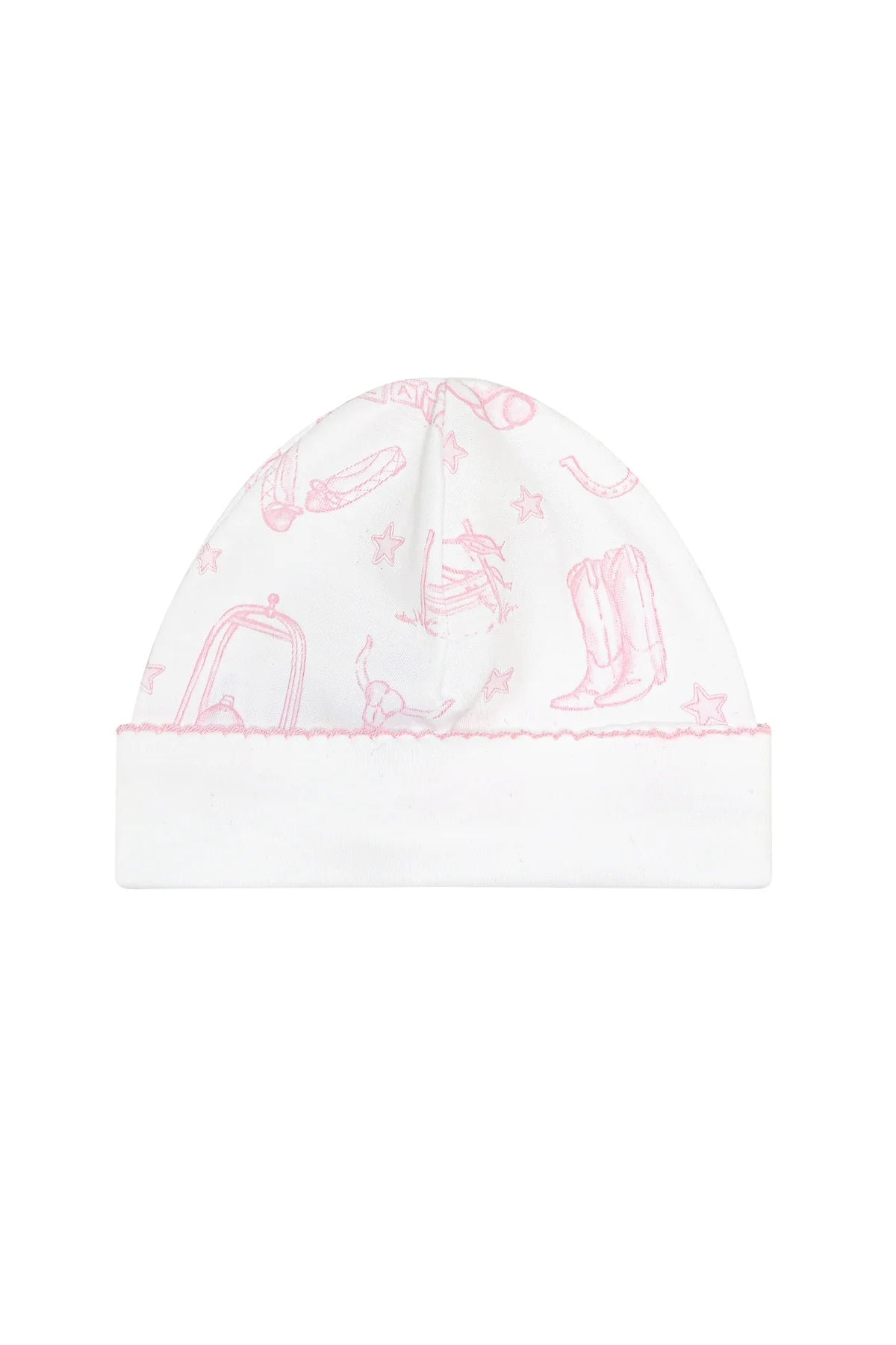 Pink Lone Star Toile hat