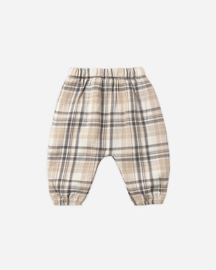 WOVEN PANT FALL PLAID