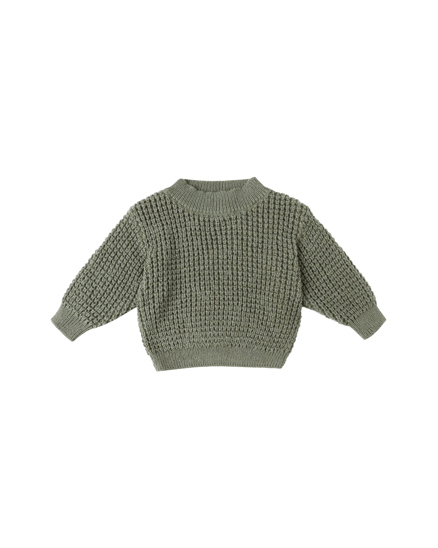CHUNKY KNIT SWEATER || FOREST