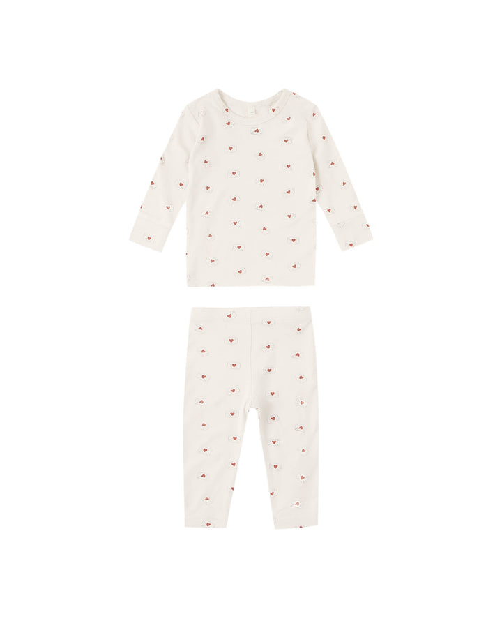 BAMBOO PAJAMA SET VALENTINE