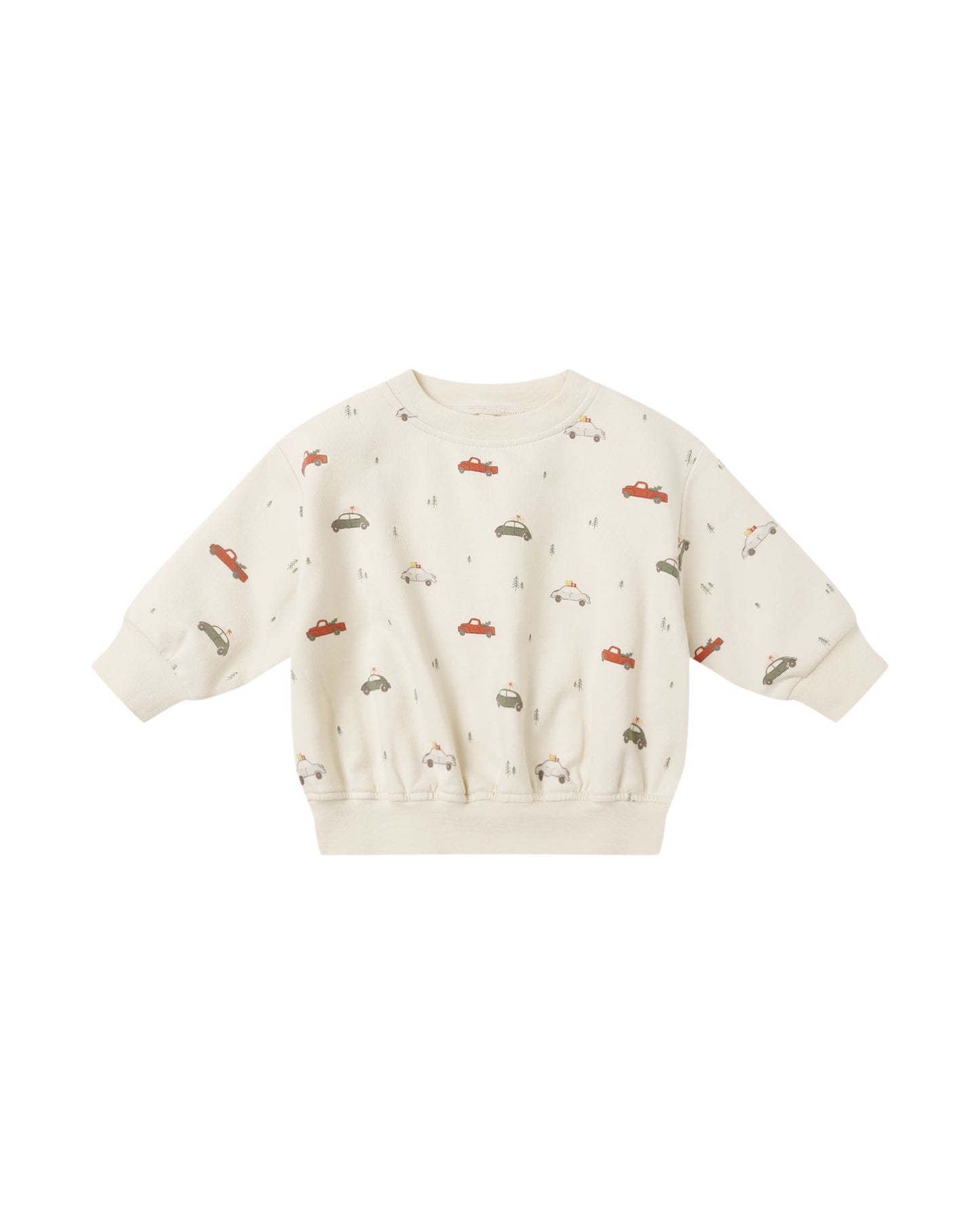 RELAXED FLEECE SWEATSHIRT || CARS