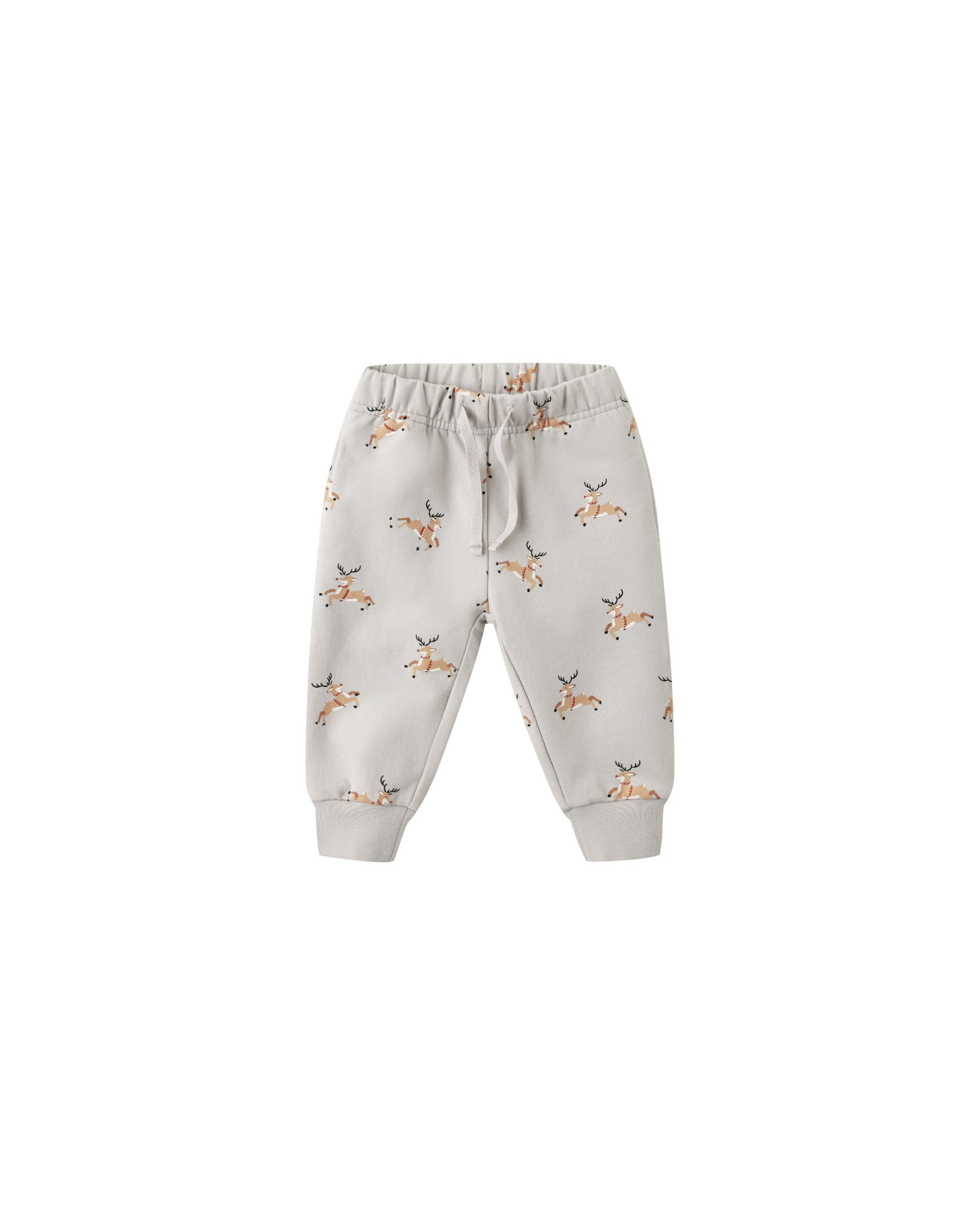 RELAXED FLEECE SWEATPANT || REINDEER