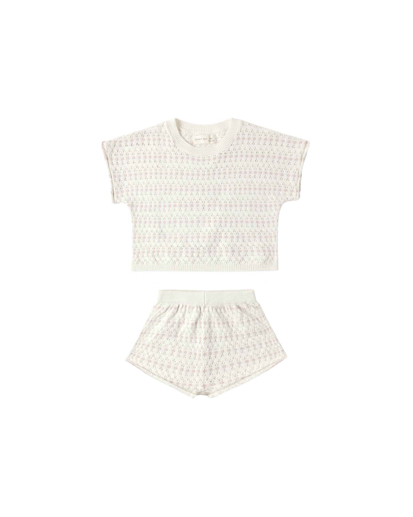 RELAXED SUMMER KNIT SET IVORY
