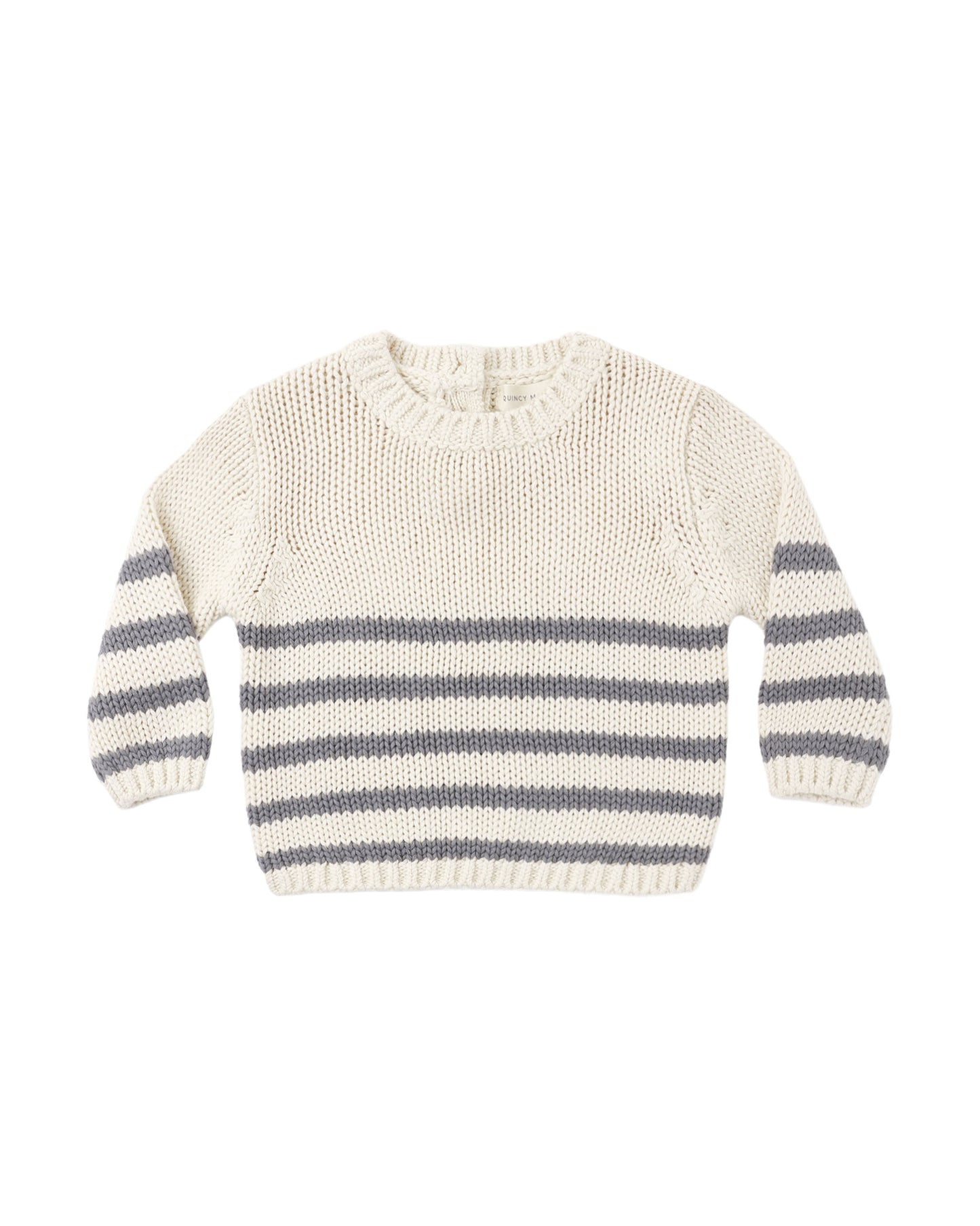 REX SWEATER SLATE STRIPE