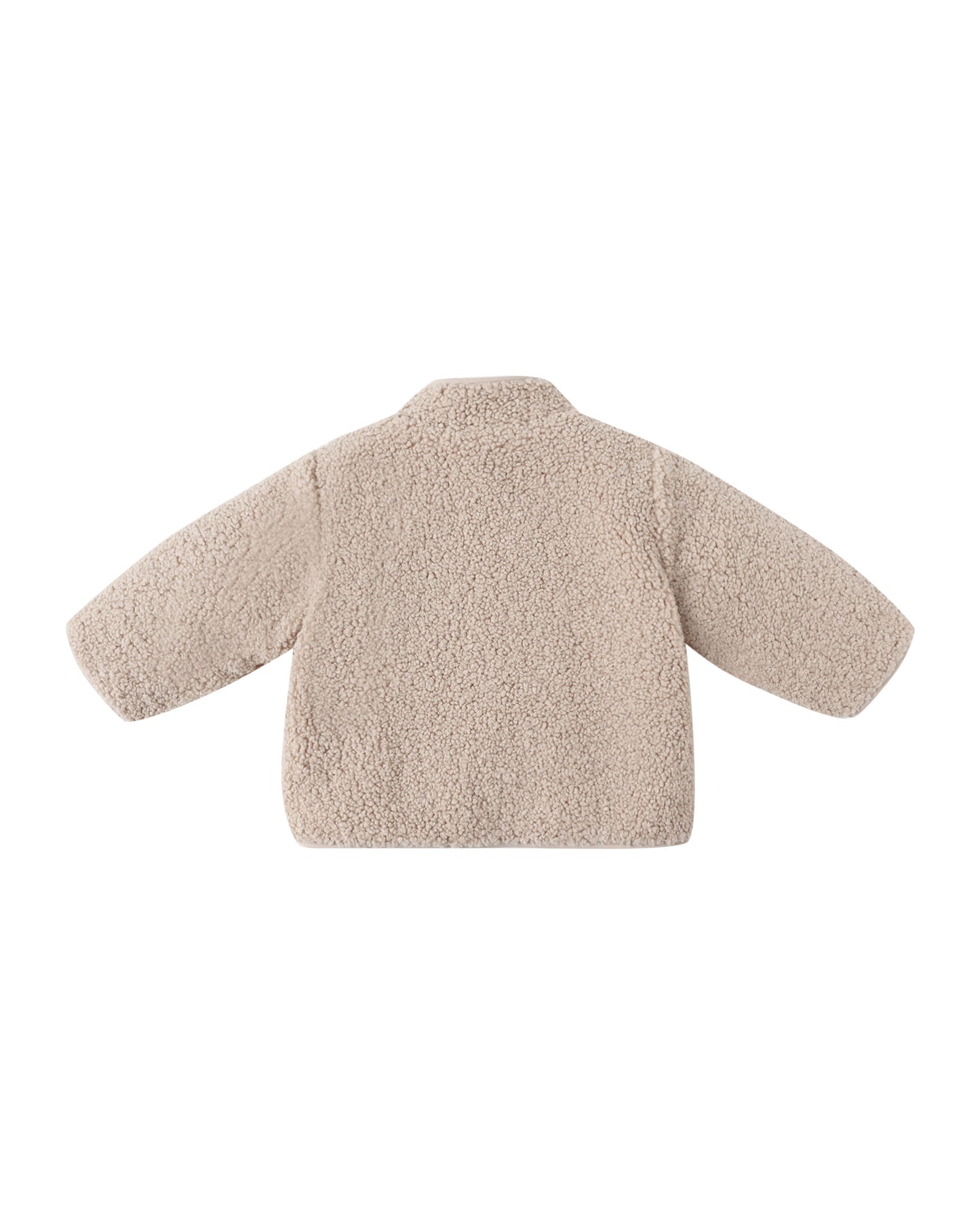 SHEARLING ZIP JACKET || OAT