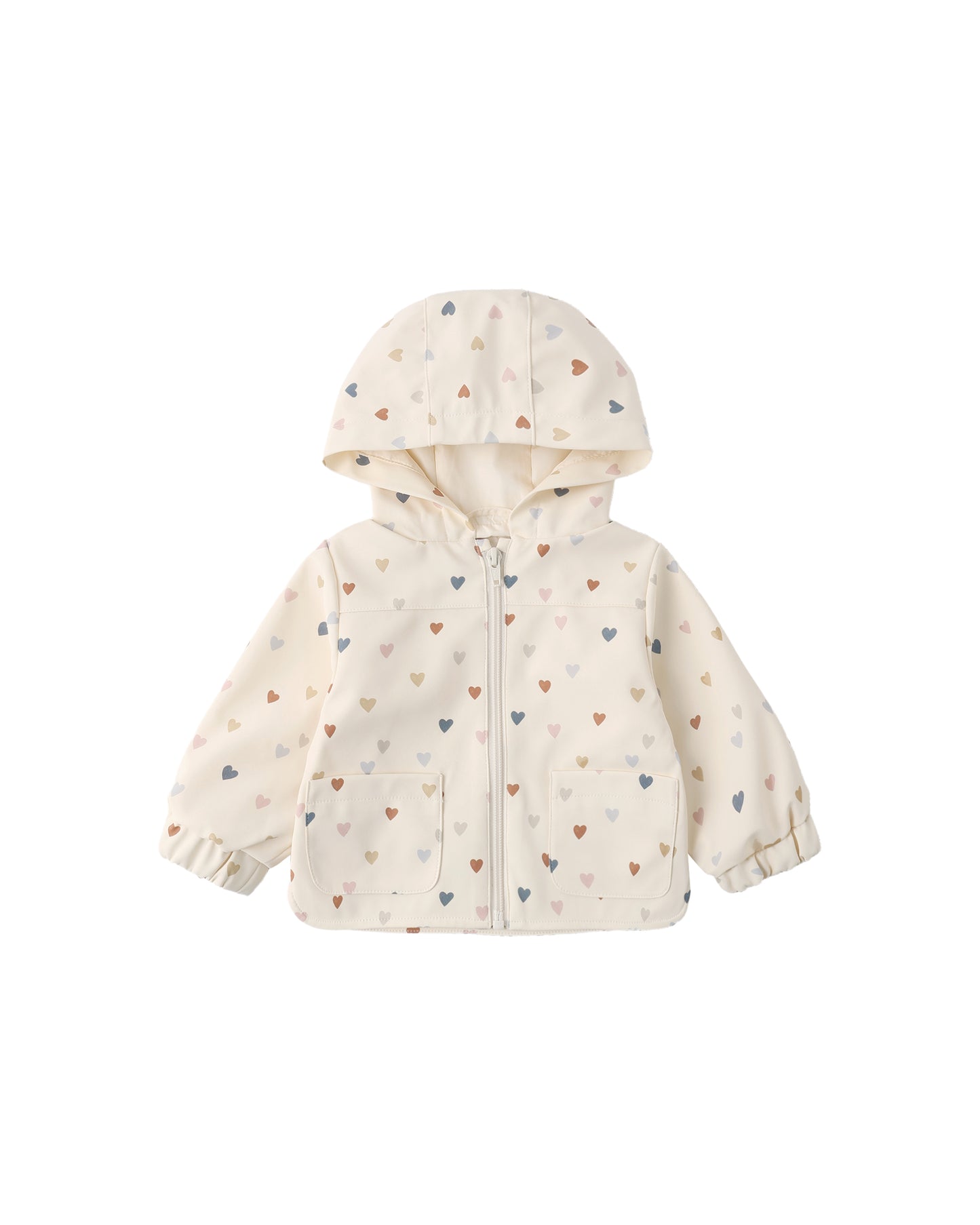 RAIN COAT CONFETTI HEART SMALL