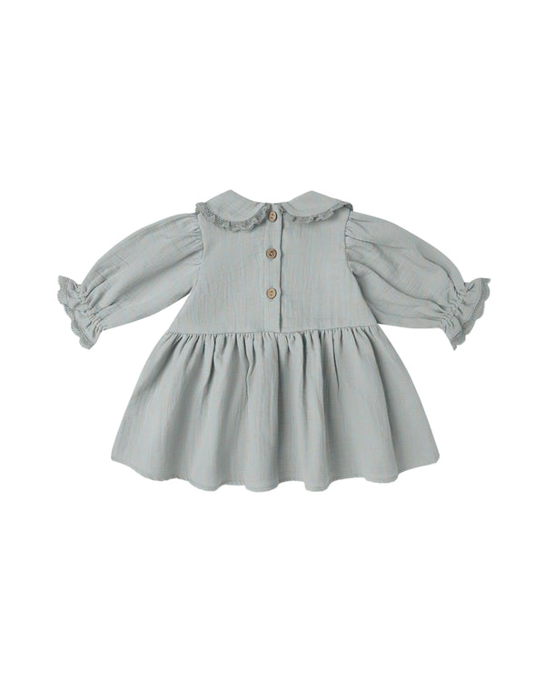 MARISOL DRESS || STEEL BLUE