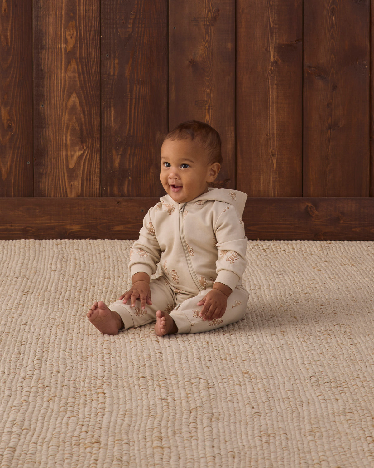 HOODED JUMPSUIT HOLIDAY DRIVE