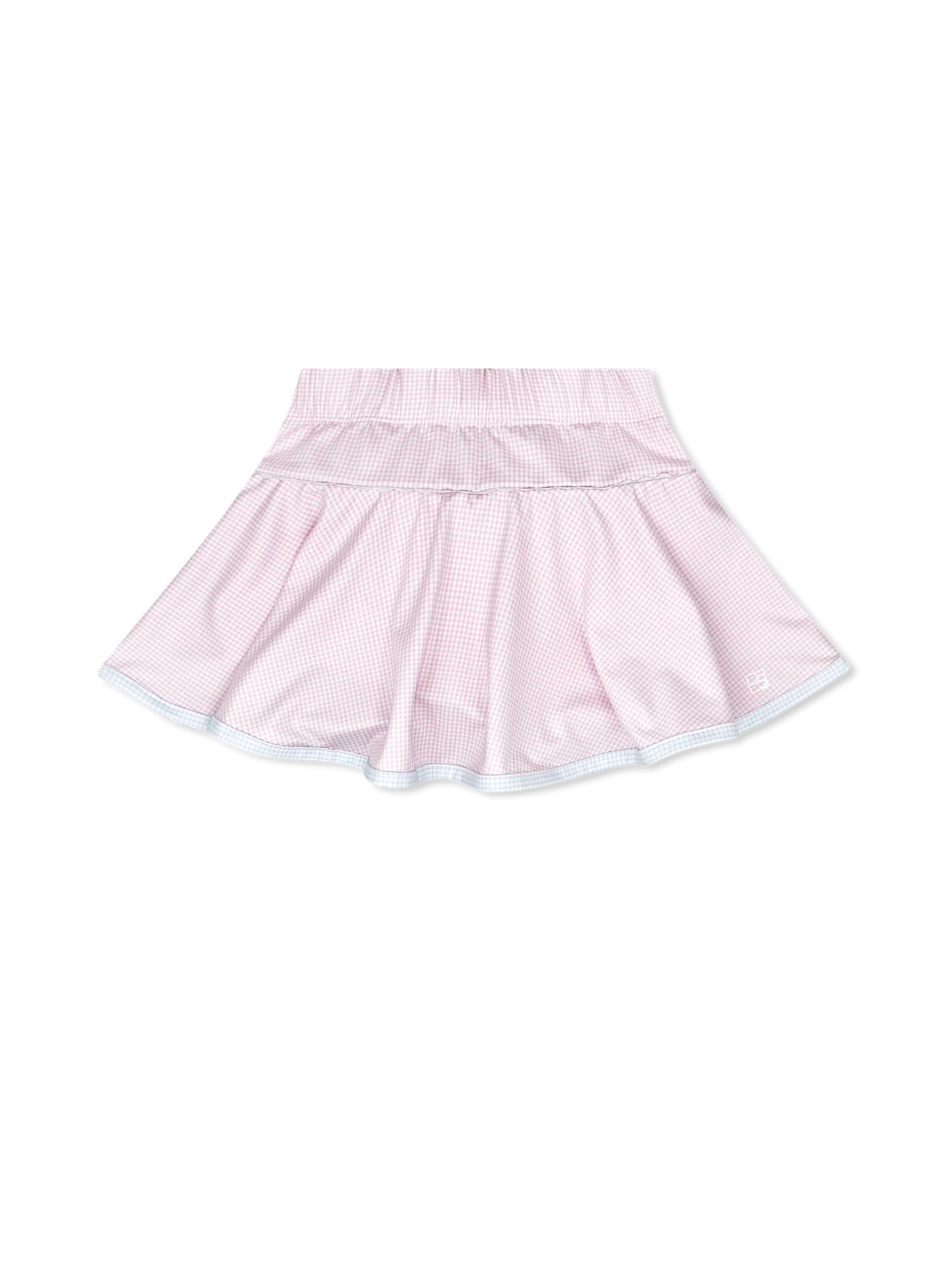 Quinn Skort | Pink & Blue Minigingham