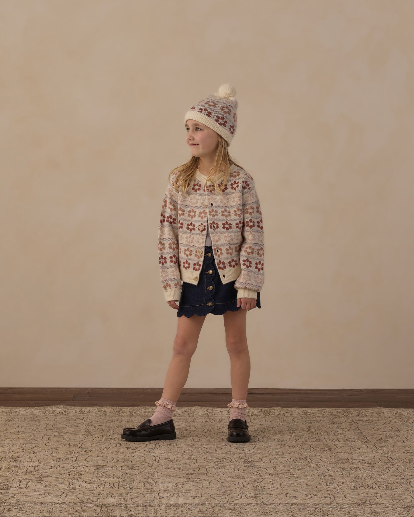 CHEYENNE CARDIGAN FLOWER FAIR ISLE