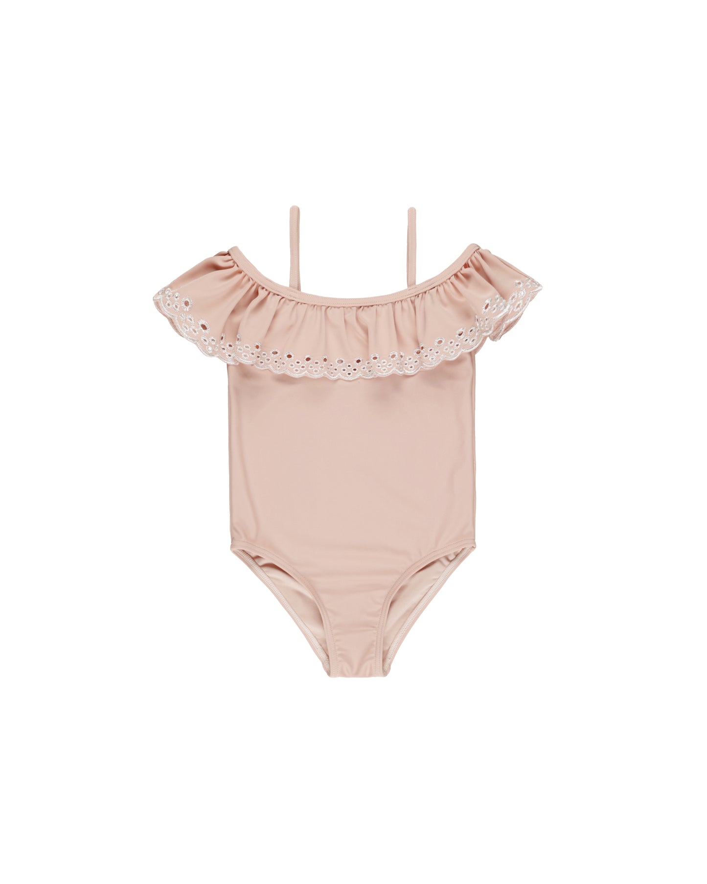 OFF THE SHOULDER ONE-PIECE || PINK