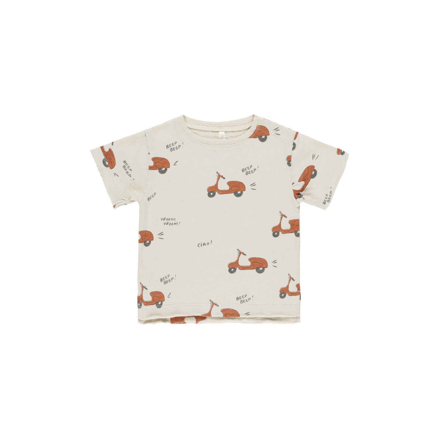 RAW EDGE TEE || MOPED