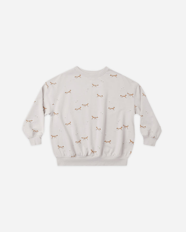 RELAXED SWEATSHIRT FOXES