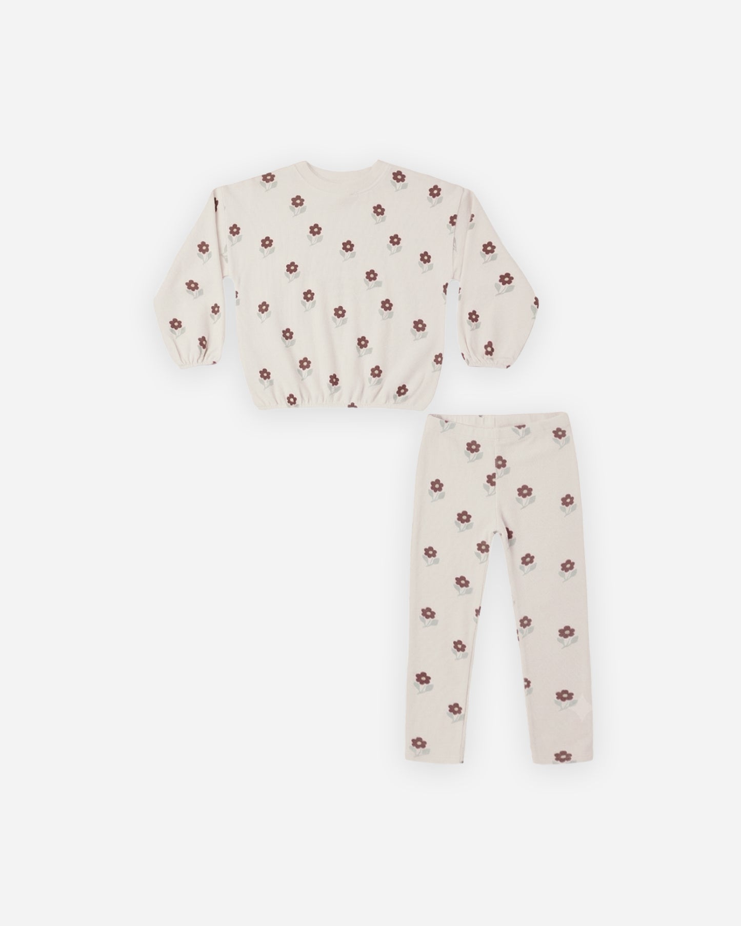 SPONGEY KNIT SET PETAL DAISY