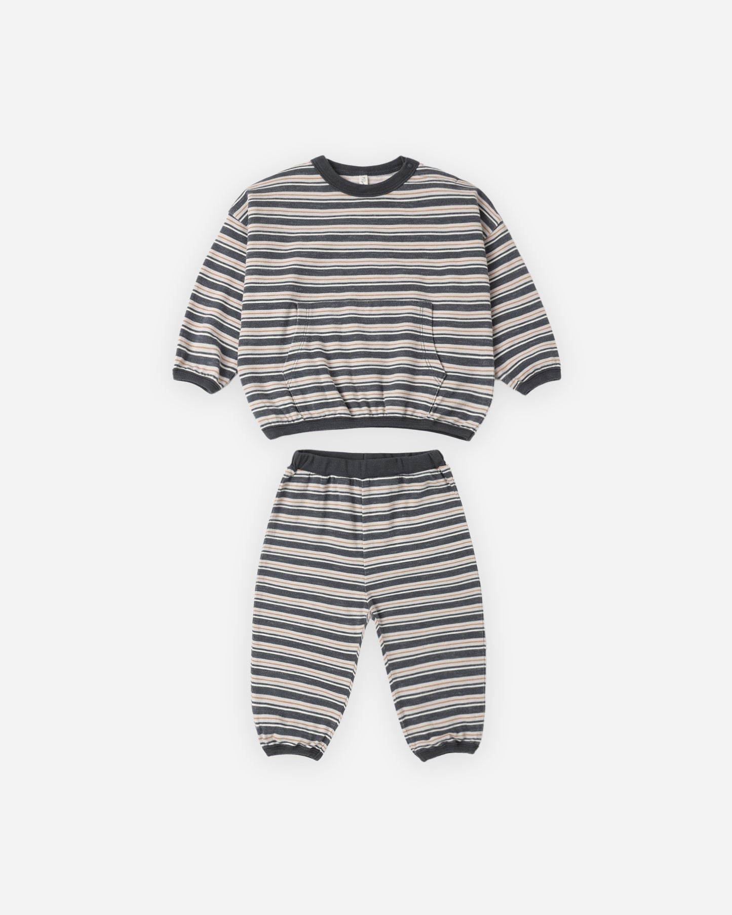 RELAXED SET BLUE STRIPE