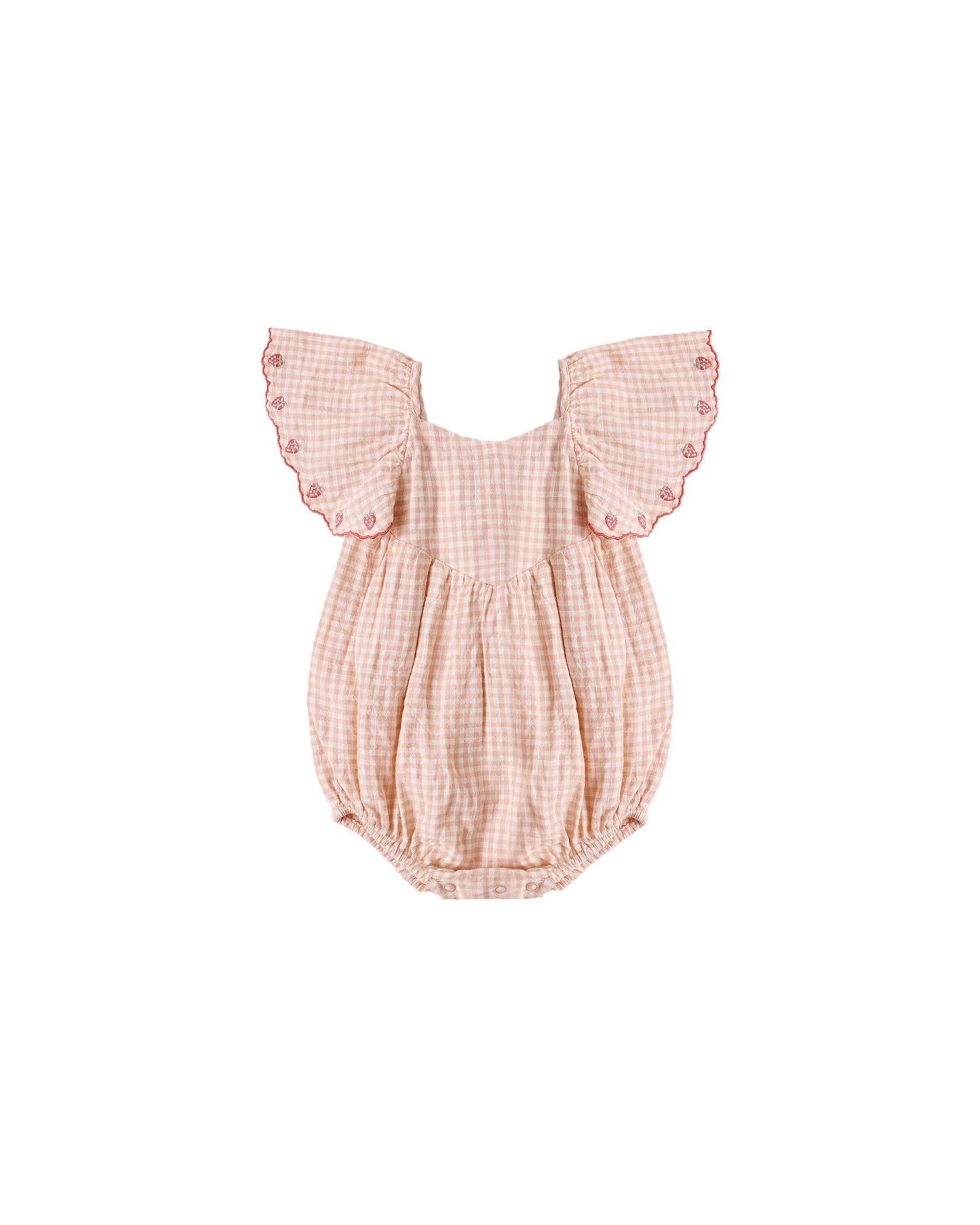 ROXY ROMPER PETAL GINGHAM