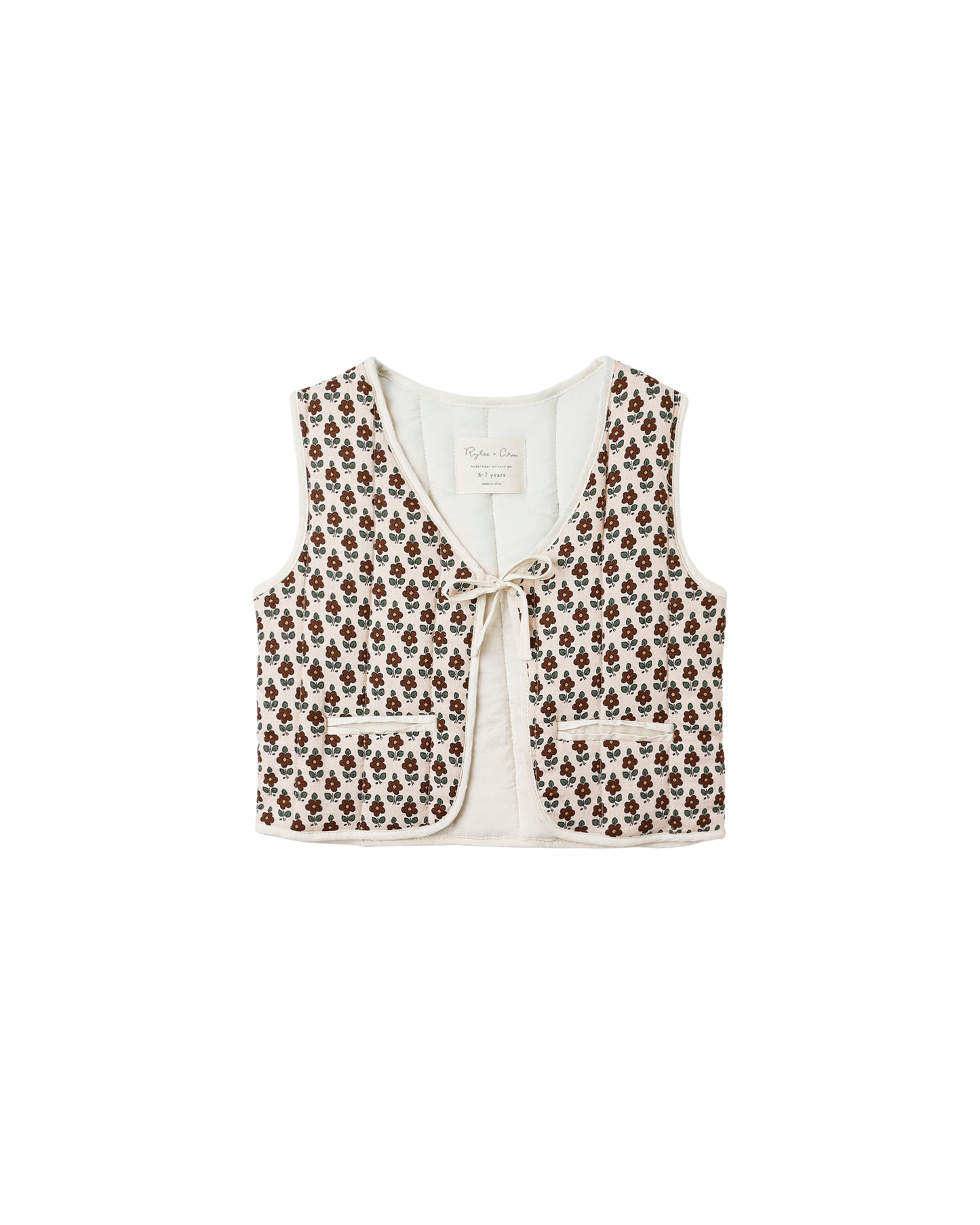 QUILTED VEST || HARVEST FLORAL