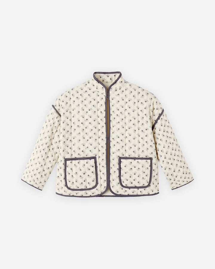 QUILTED JACKET VINTAGE FLEUR