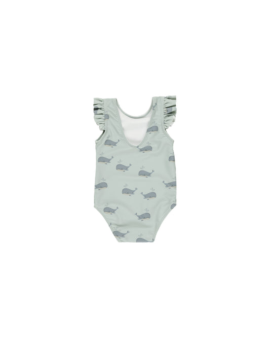 SCOOP BACK ONEPIECE || WHALES