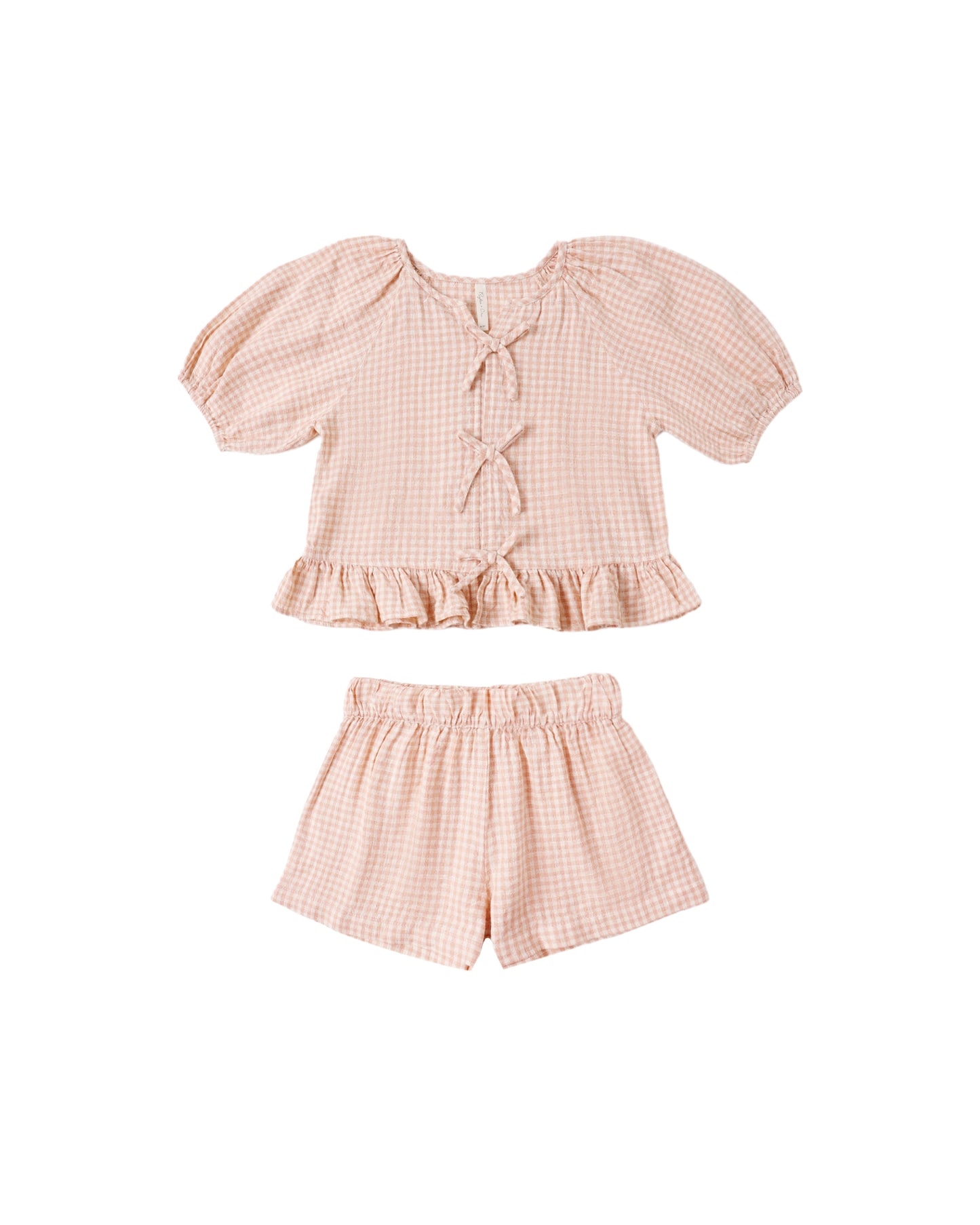 JUNIPER SET PETAL GINGHAM