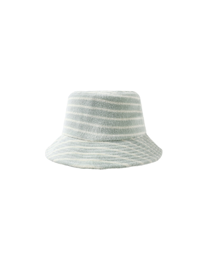 BUCKET HAT SEAFOAM TERRY STRIPE