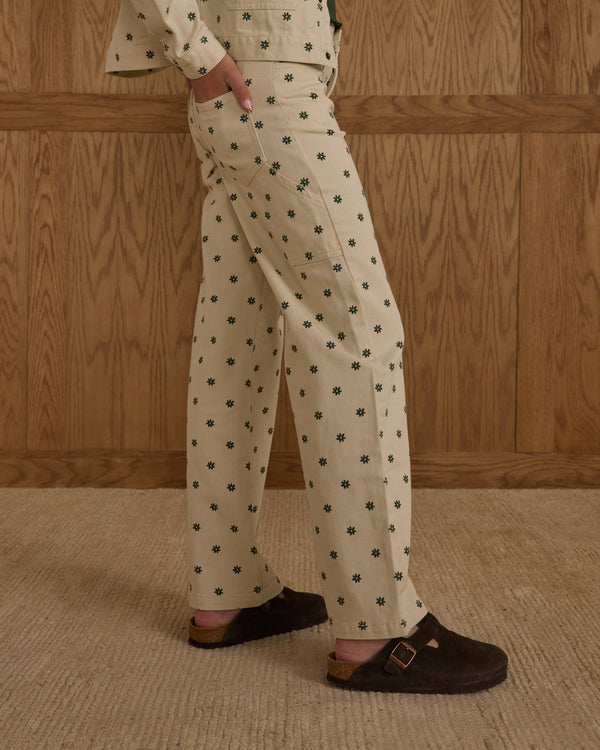 BAGGY WIDE LEG DENIM || MINI DAISY - TEEN