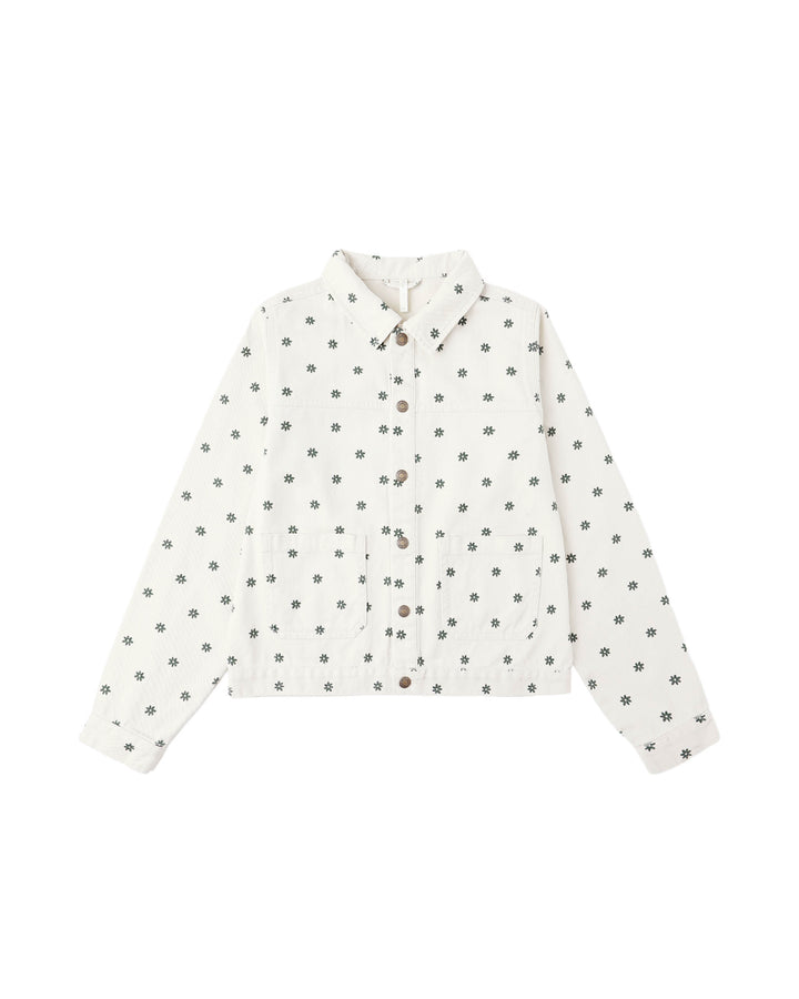 DENIM CHORE COAT || MINI DAISY