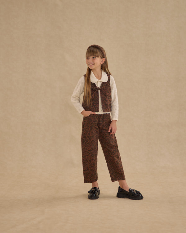 BARREL PANT || LEOPARD