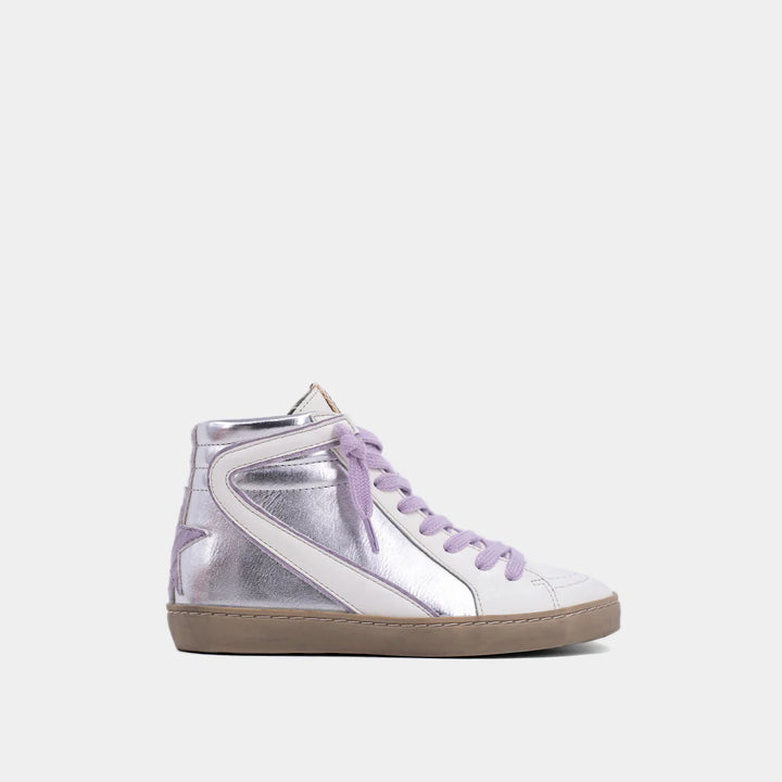 Rooney Sneaker | Lilac Snake