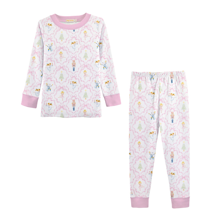 Nutcracker Dreams Printed Pima Kid Set