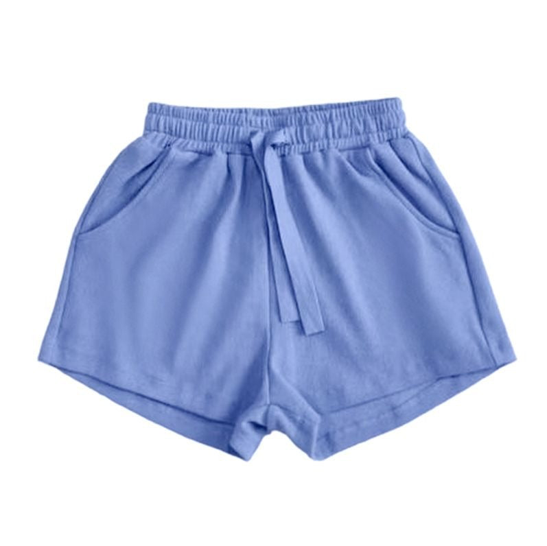 Ribbed Short | Bluebell