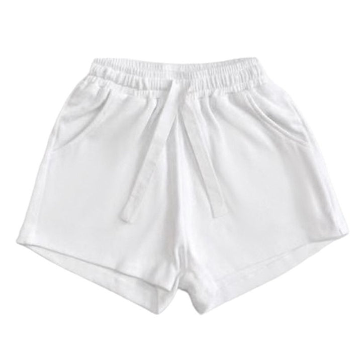 Ribbed Short | White