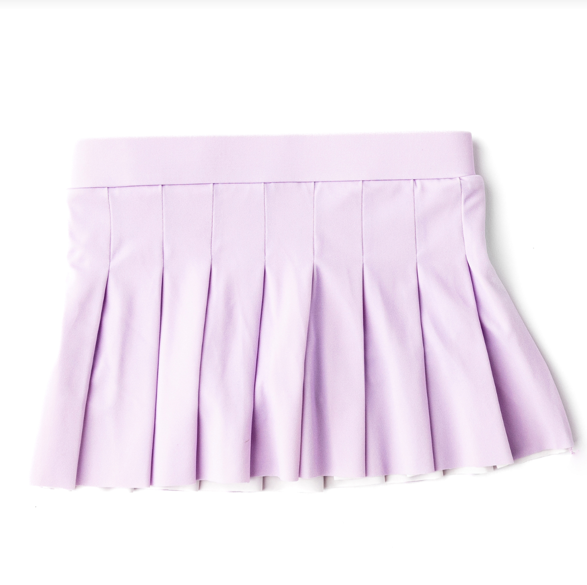 pleated active skirt | purple