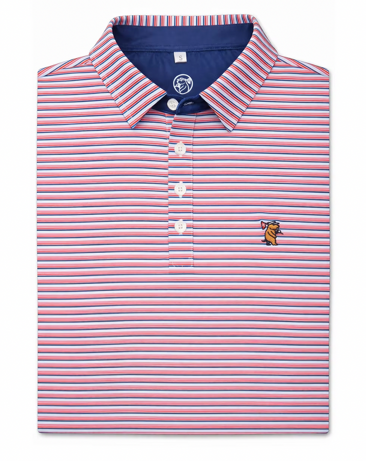 Independence Polo I Red, White, & Blue