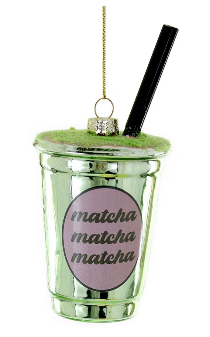 Iced Matcha Ornament