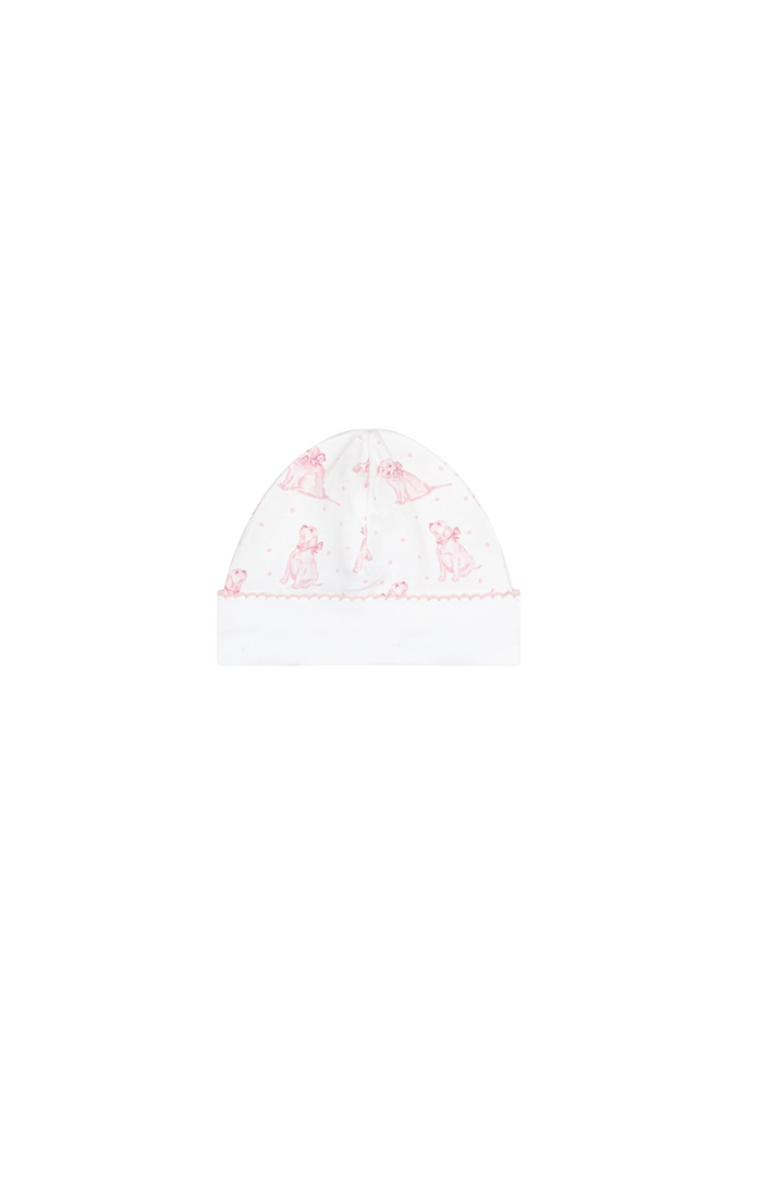 Print Hat | Pink Puppy Love