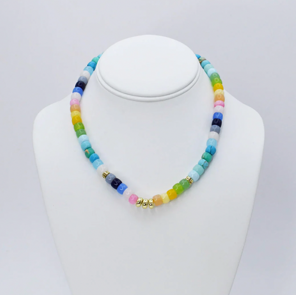 Coastal Gemstone Necklace