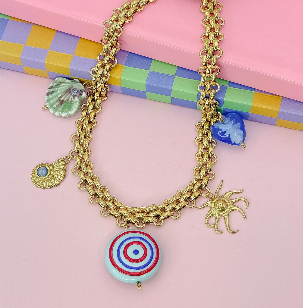 Paros Charm Necklace