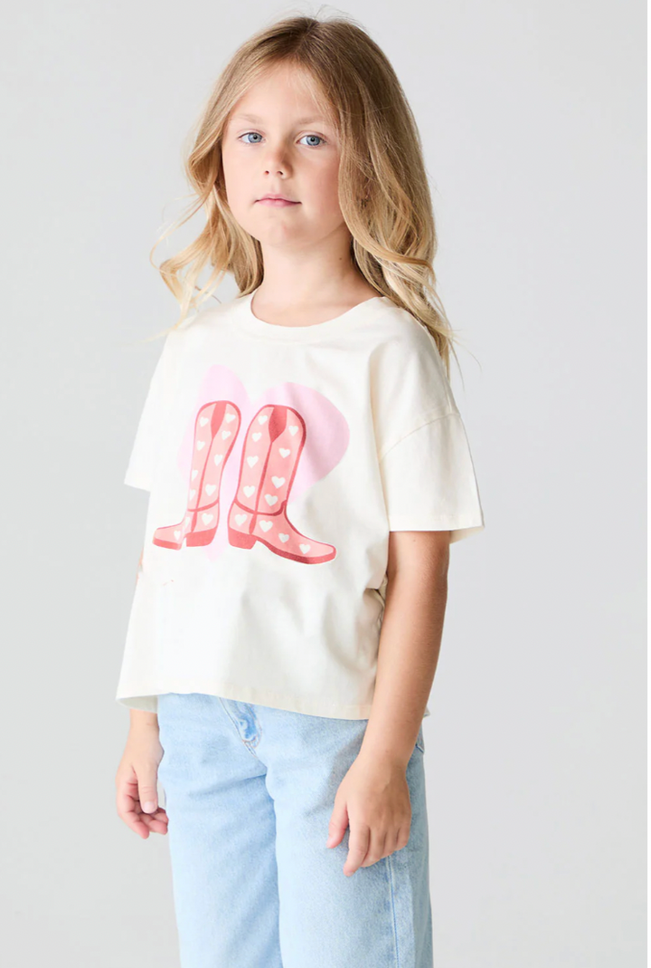 These Boots Hearts Tee