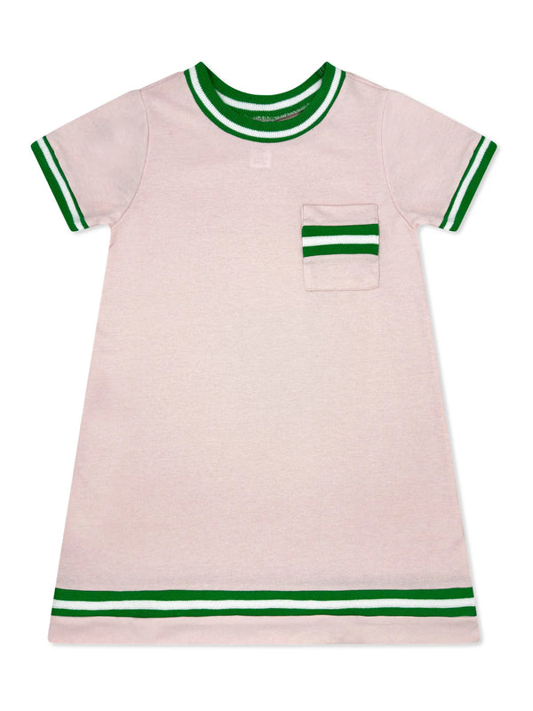 Landry Dress | Primrose Pink, Green