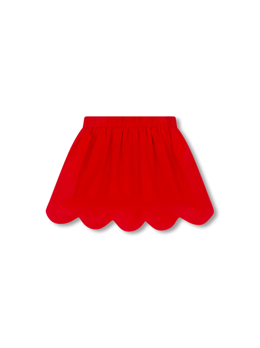 Susie Scallop Skirt | Red Cord