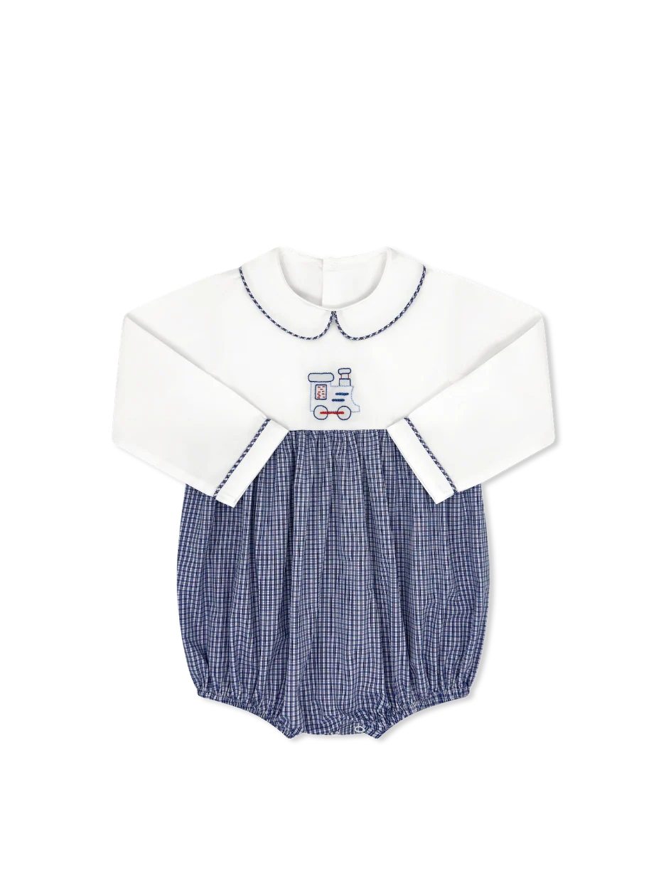 Bea Long Sleeve Bubble | Navy Train