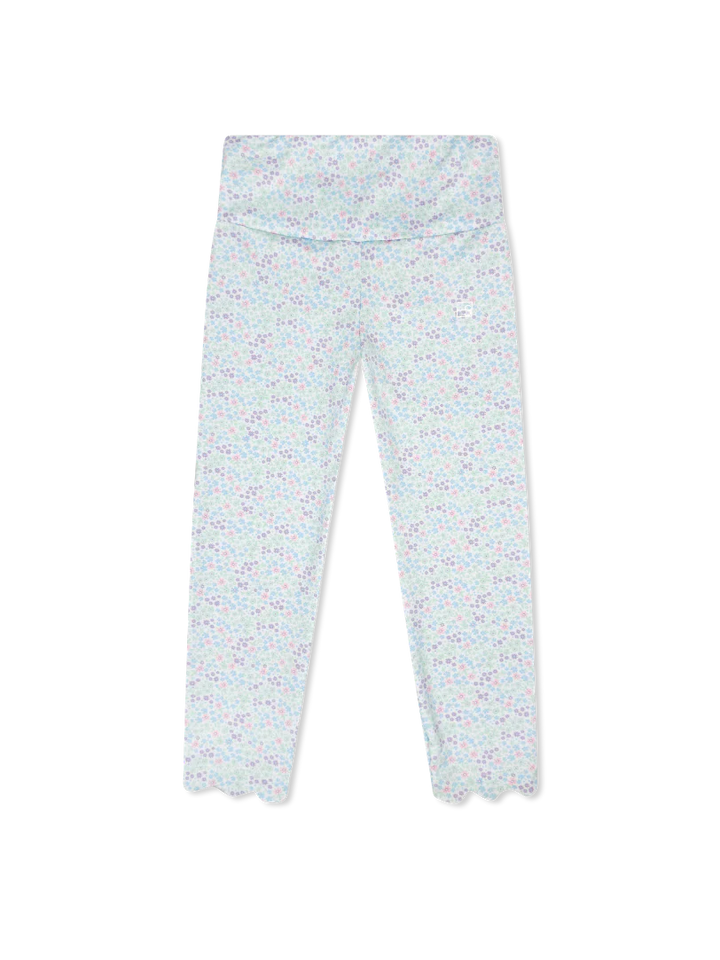 Sadie Scallop Legging | Floral