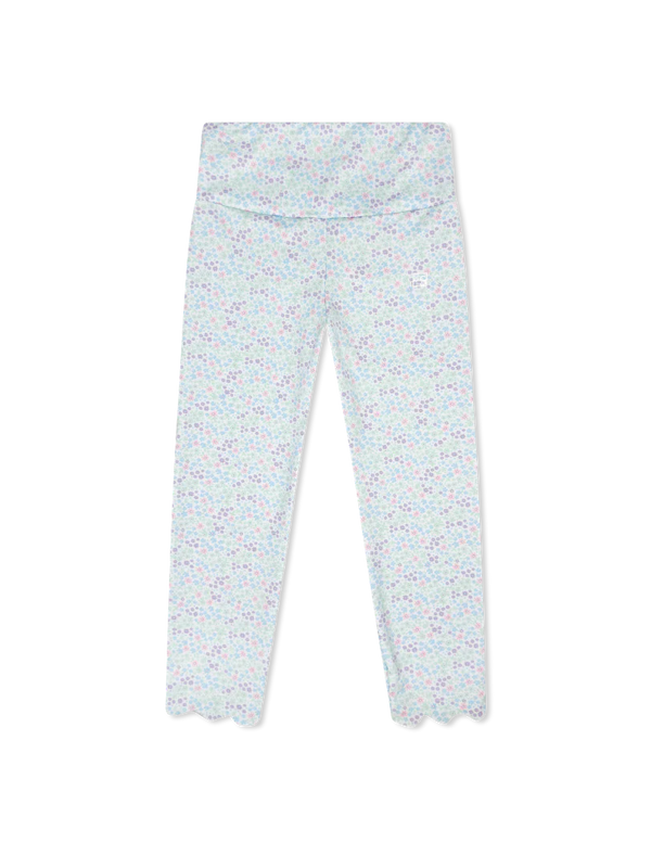 Sadie Scallop Legging | Floral
