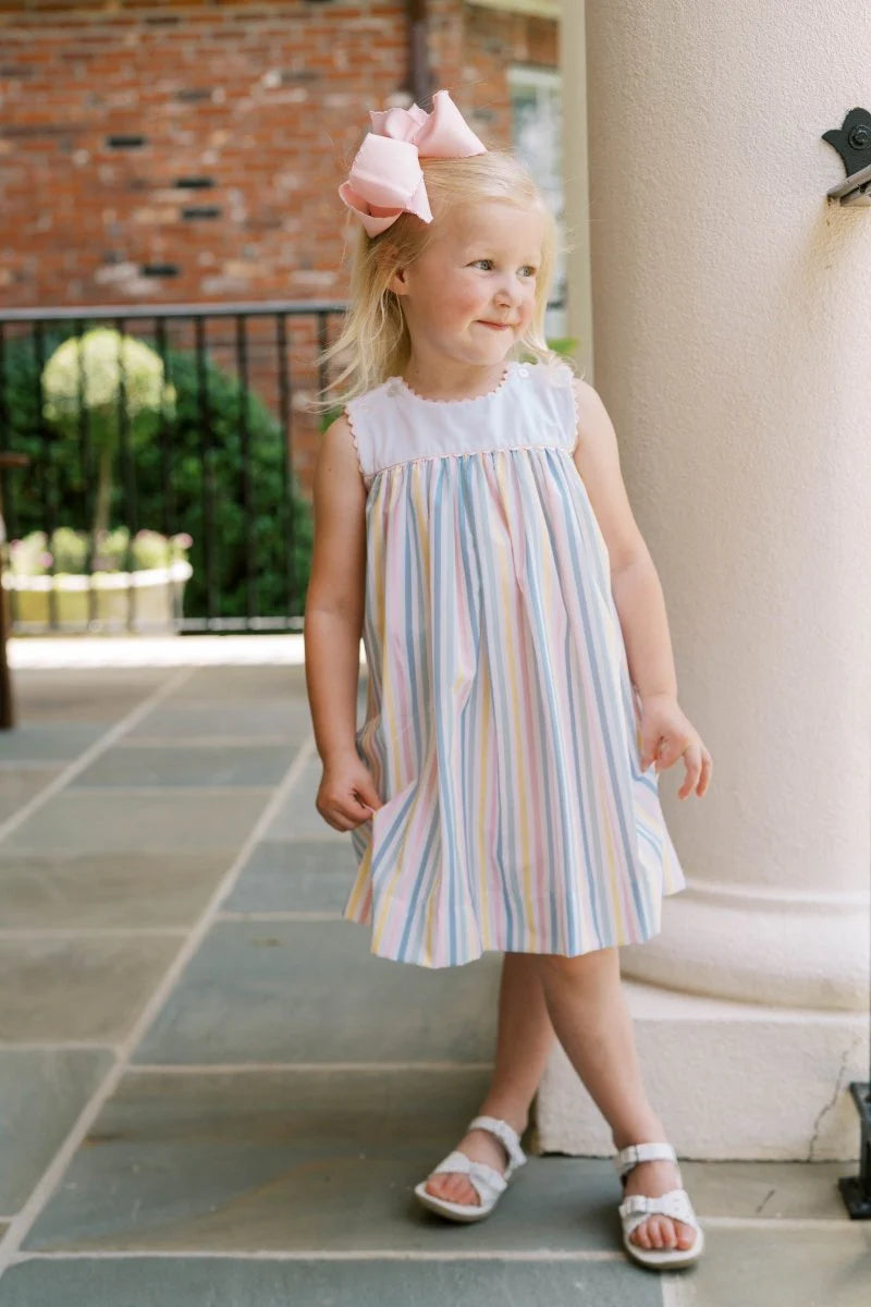 CHARMING DRESS SORBET STRIPE