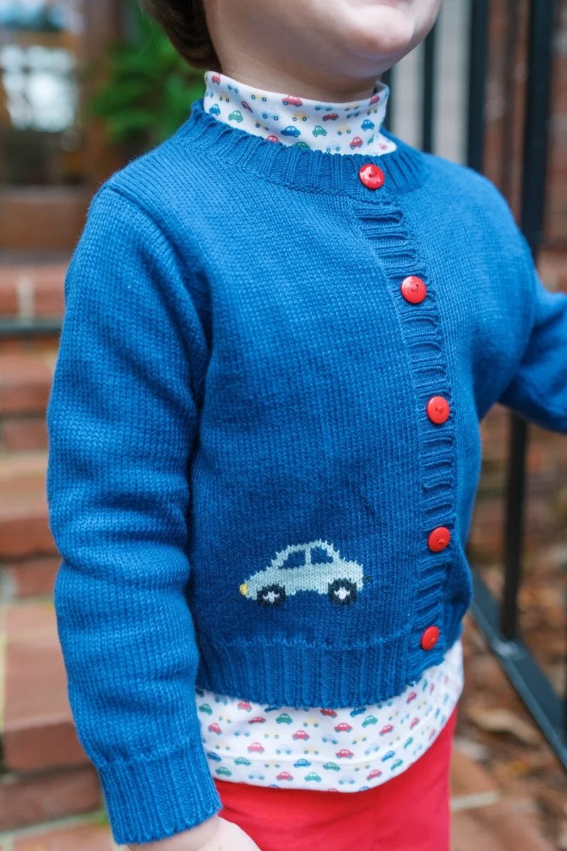 Burrow Button Down | River Royal w Car