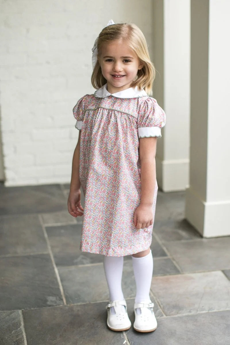 Memory Making Scallop Dress | Autumn Garden