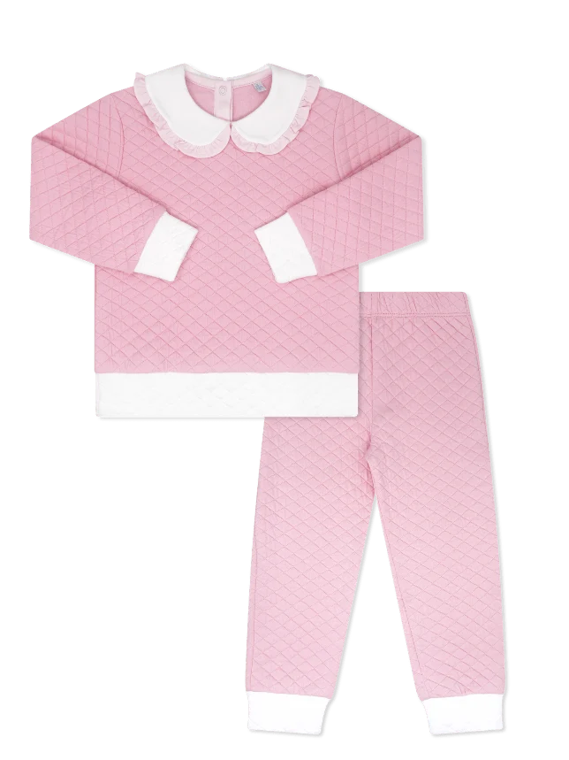 Cooper Quilted Play Set | Petal Pink